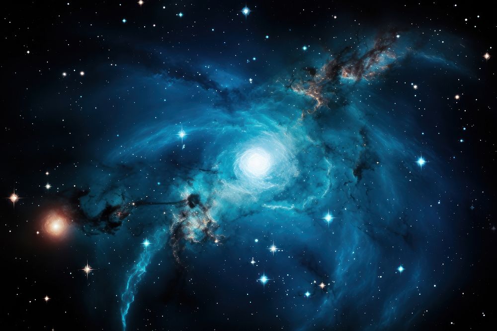 Galaxy space astronomy universe. AI generated Image by rawpixel.