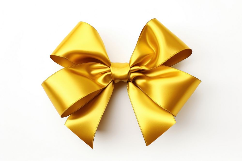 Ribbon shiny gift gold. AI generated Image by rawpixel.
