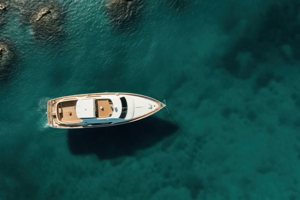 Yacht vacation outdoors vehicle. AI generated Image by rawpixel.