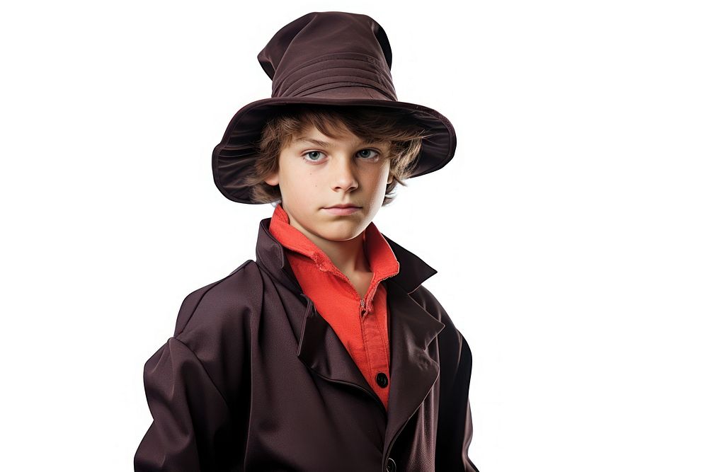 Halloween costume portrait photo white background. AI generated Image by rawpixel.