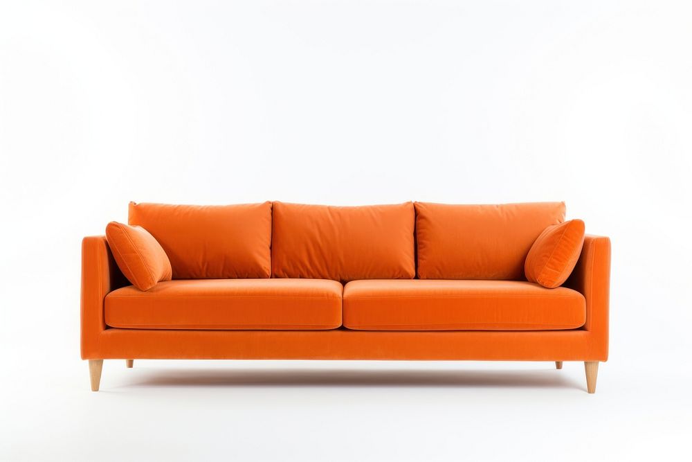 Sofa modern furniture cushion pillow. AI generated Image by rawpixel.