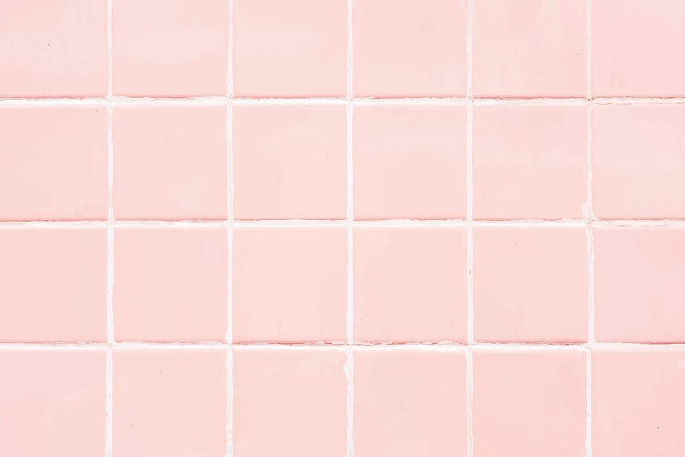 Pink bathroom wall image