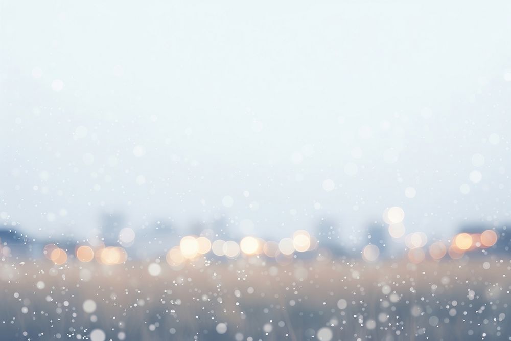 City lights bokeh winter sky backgrounds. AI generated Image by rawpixel.