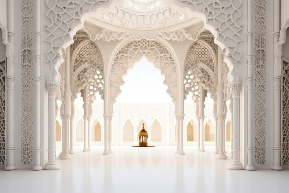 Muslim temple architecture. AI generated Image by rawpixel.