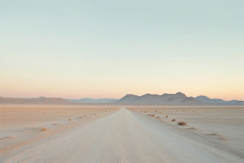 Outdoors horizon desert nature. AI generated Image by rawpixel.