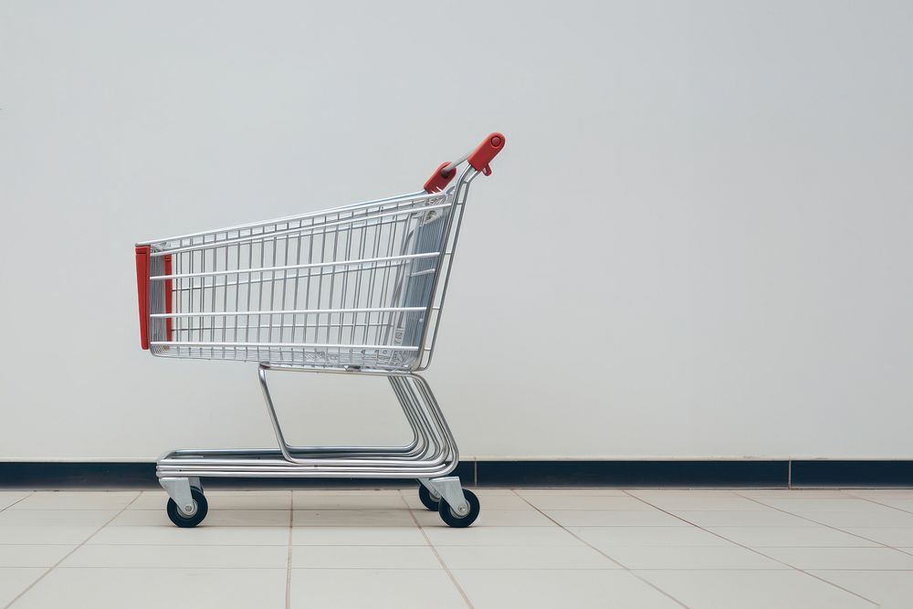 Photo of Shopping cart natural light. AI generated Image by rawpixel. 
