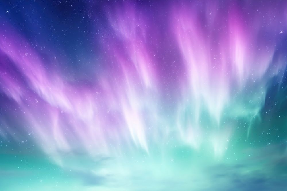 Aurora backgrounds nature night. AI generated Image by rawpixel.