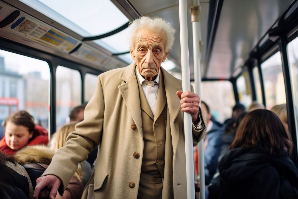Holding adult bus day. AI generated Image by rawpixel.