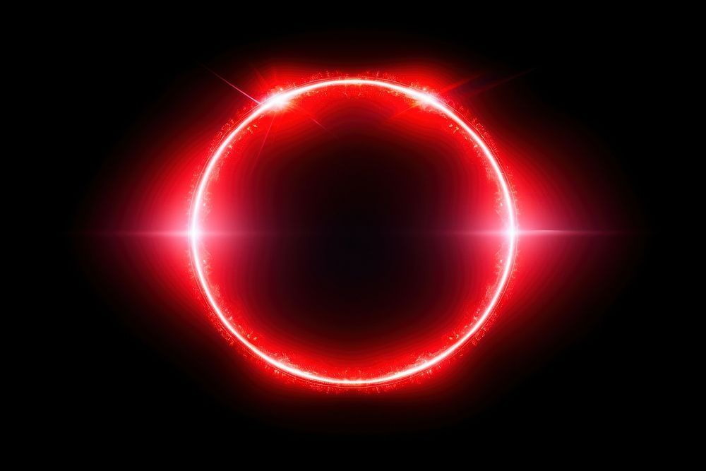 Magic circle astronomy eclipse light. AI generated Image by rawpixel.