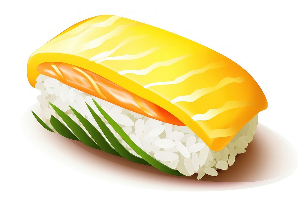 Sushi rice food dish. AI generated Image by rawpixel.