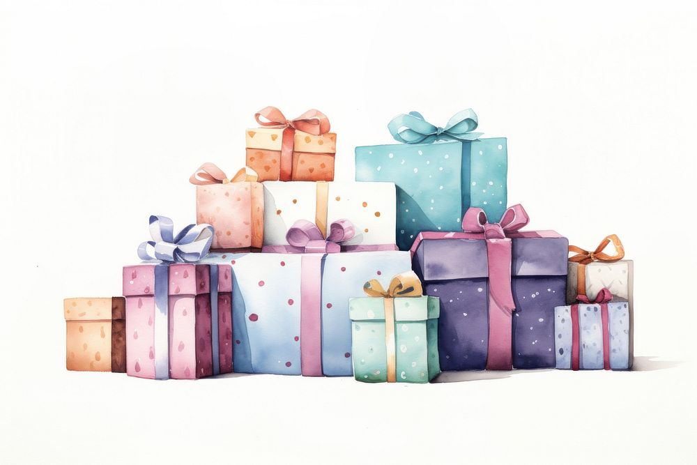 Birthday presents gift celebration anniversary. AI generated Image by rawpixel.