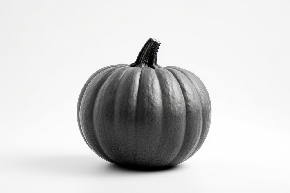 Pumpkin vegetable squash black. AI generated Image by rawpixel.