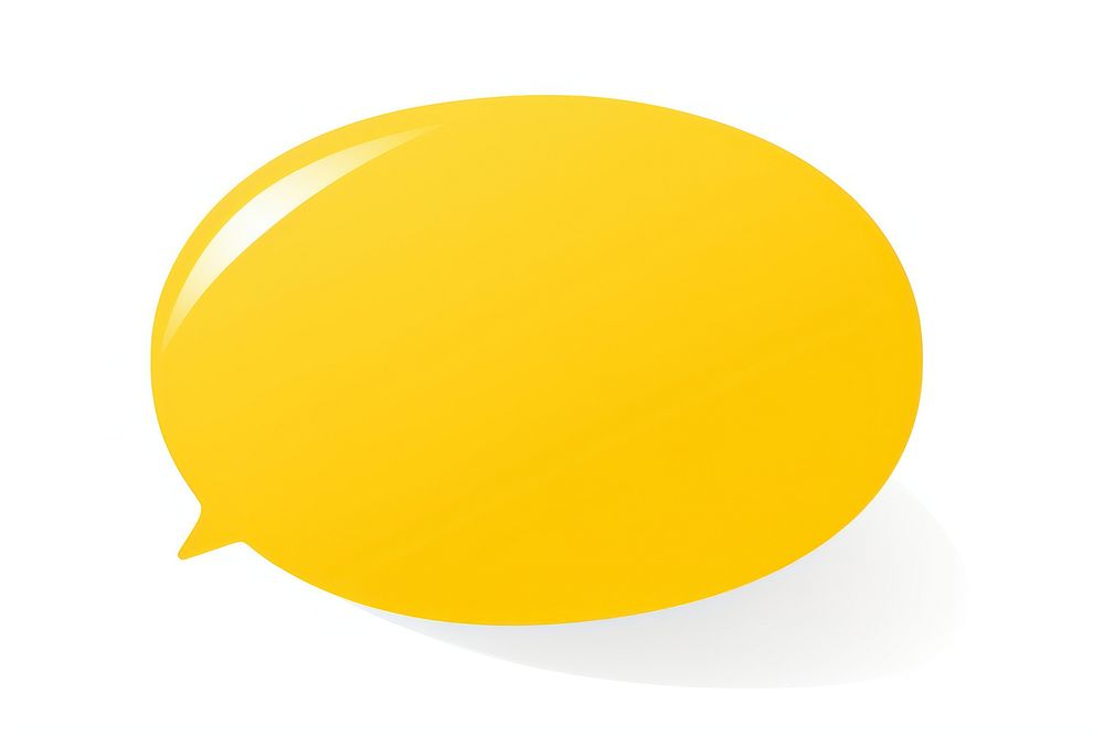 Speech bubble white background simplicity emoticon. AI generated Image by rawpixel.