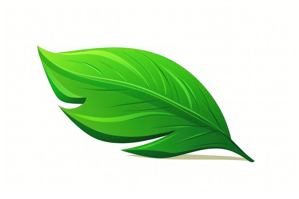 Leaf plant green growth. AI generated Image by rawpixel.