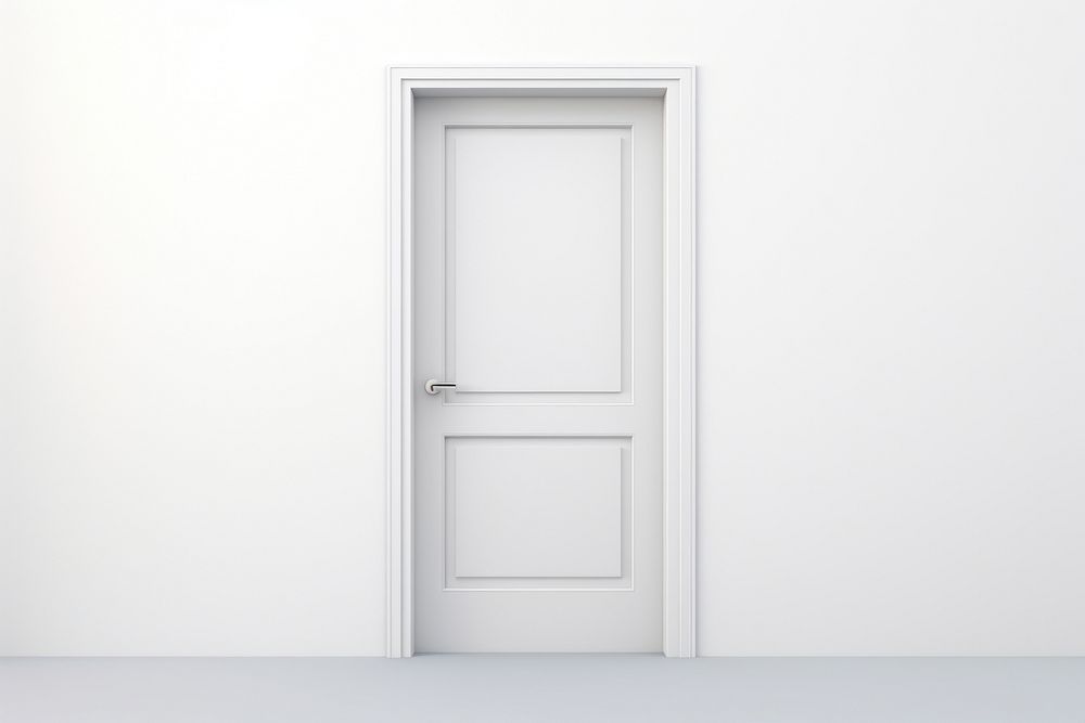 Door white architecture protection. AI generated Image by rawpixel.