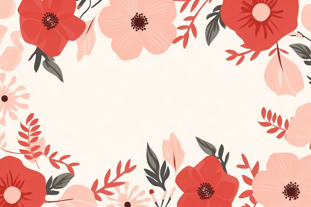 Floral pattern flower petal plant. AI generated Image by rawpixel.