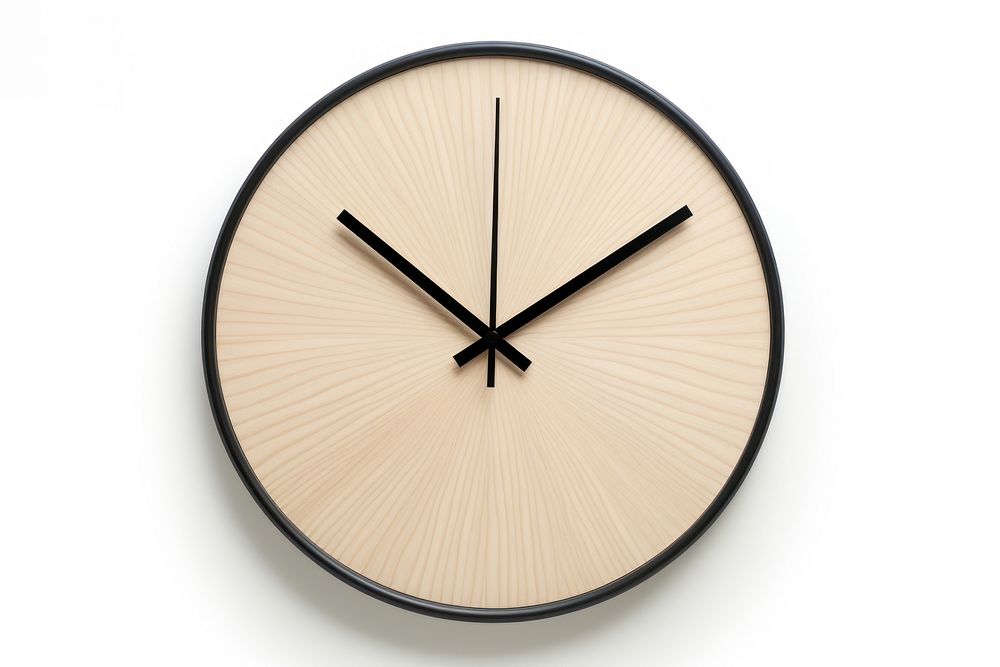 Modern wall clock accuracy pattern number. AI generated Image by rawpixel.