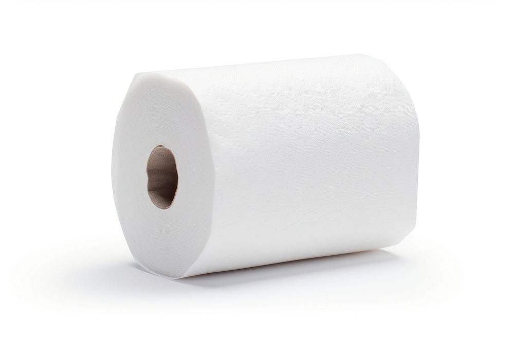 Paper bathroom white towel. AI generated Image by rawpixel.