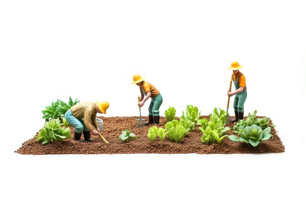 Garden gardening vegetable planting. AI generated Image by rawpixel.