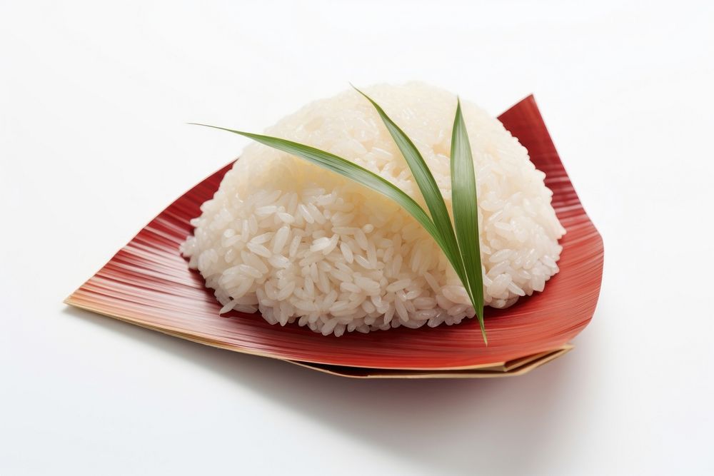 Sticky rice sushi plate food. AI generated Image by rawpixel.