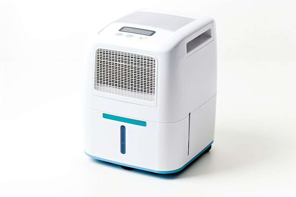 Dehumidifier white background electronics technology. AI generated Image by rawpixel.
