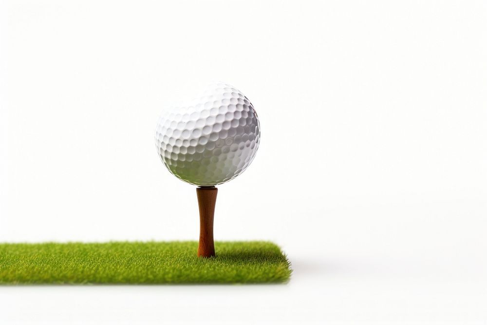 Golf Tee golf ball sports. AI generated Image by rawpixel.