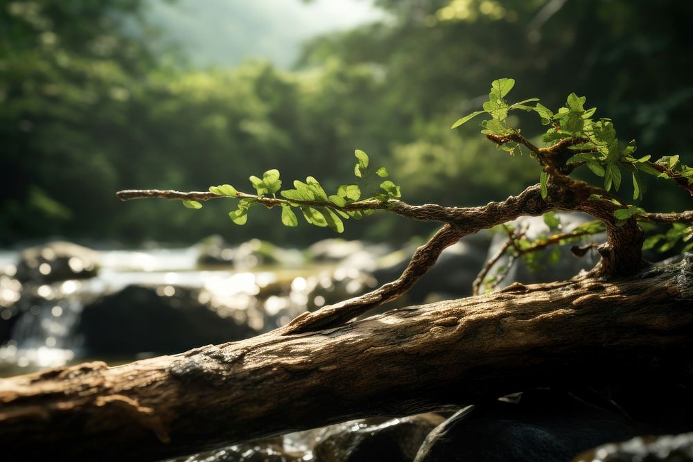 Jungle outdoors woodland nature. AI generated Image by rawpixel.