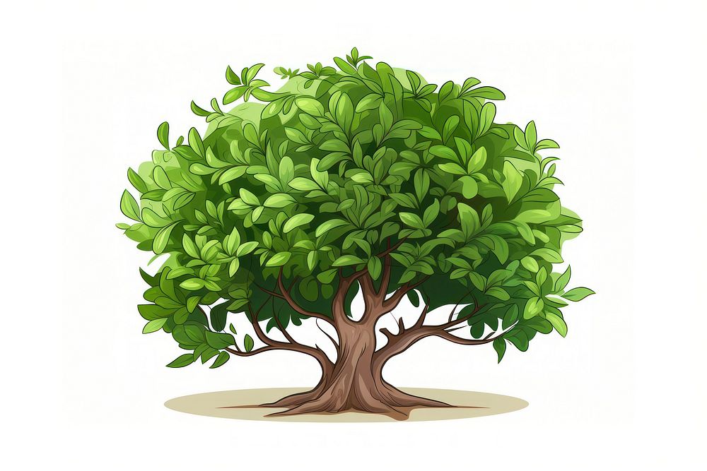 Shrub bonsai plant green. AI generated Image by rawpixel.