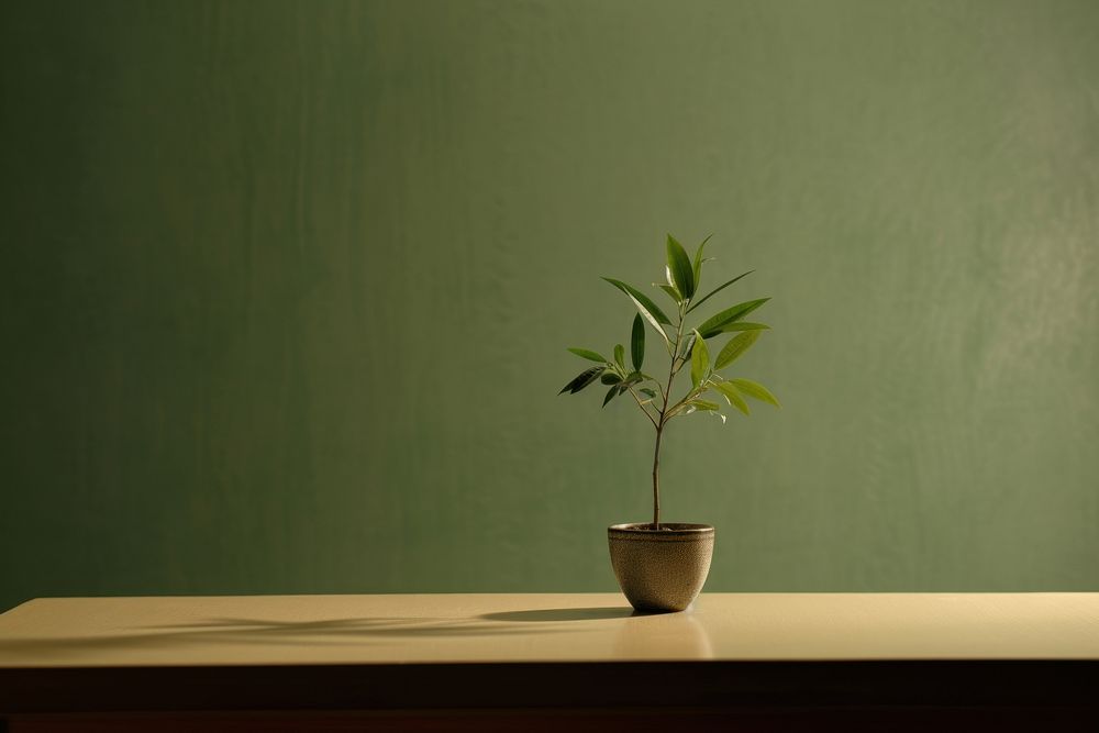 Plant table houseplant windowsill. AI generated Image by rawpixel.