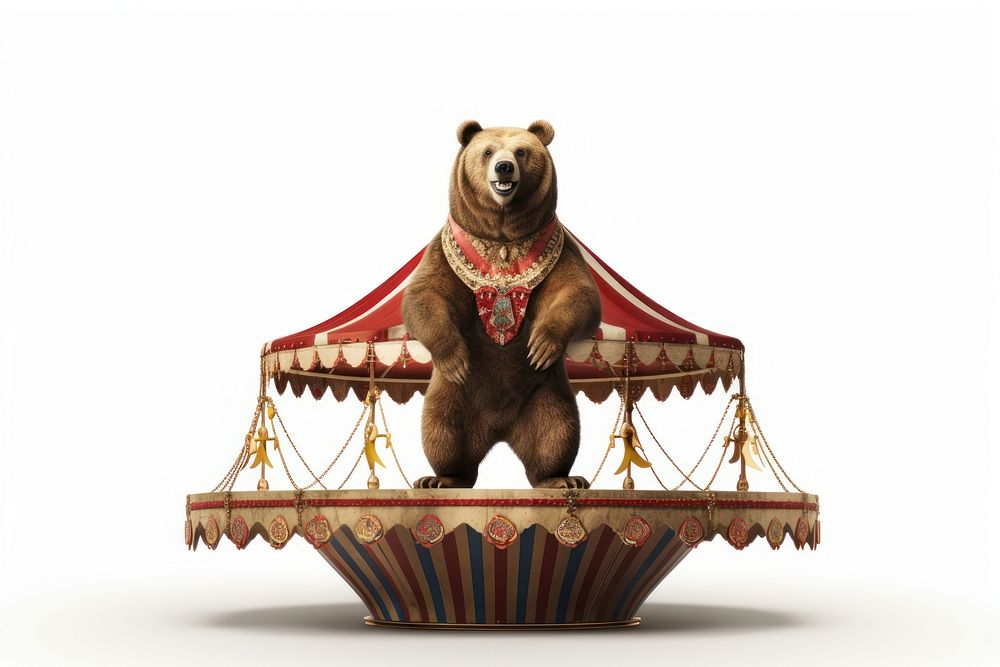 Bear mammal animal representation. AI generated Image by rawpixel.