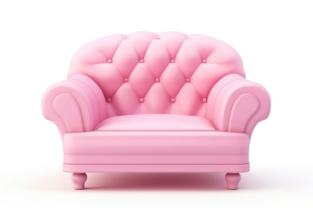 Furniture furniture armchair pink. AI generated Image by rawpixel.