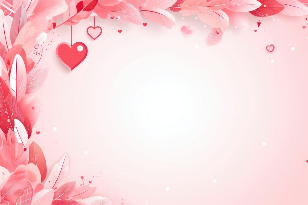 Heart pink red backgrounds. AI generated Image by rawpixel.