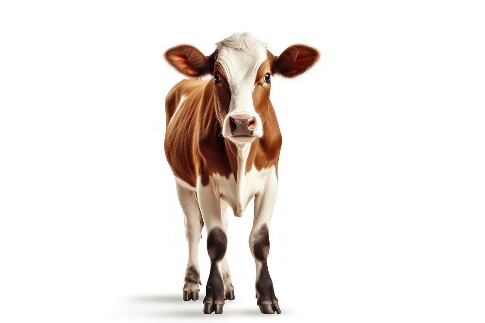 Cow cow livestock mammal. AI generated Image by rawpixel.