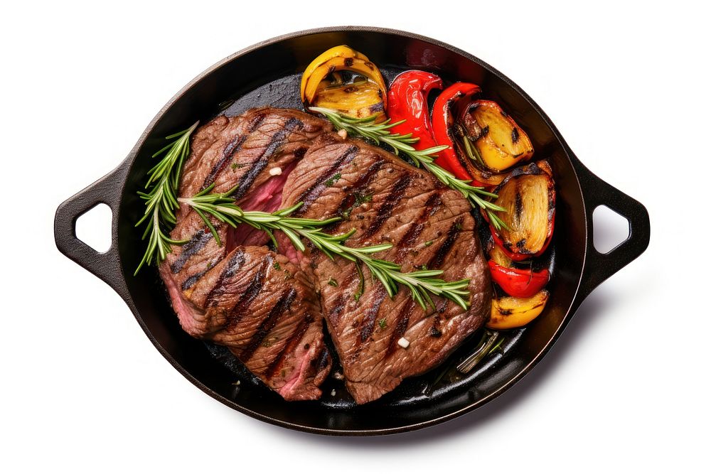 Beef grilled steak meat. AI generated Image by rawpixel.
