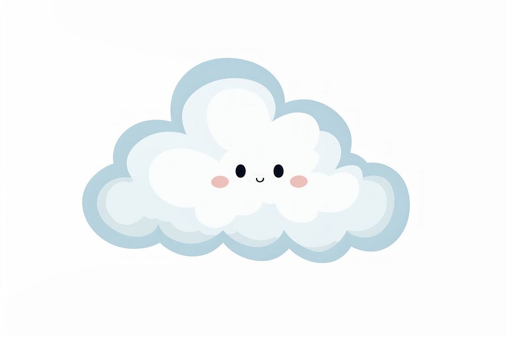 Cute png cloud white chandelier. AI generated Image by rawpixel.