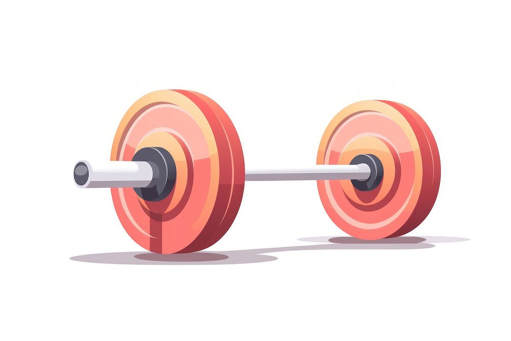 Barbell fitness sports gym. AI generated Image by rawpixel.