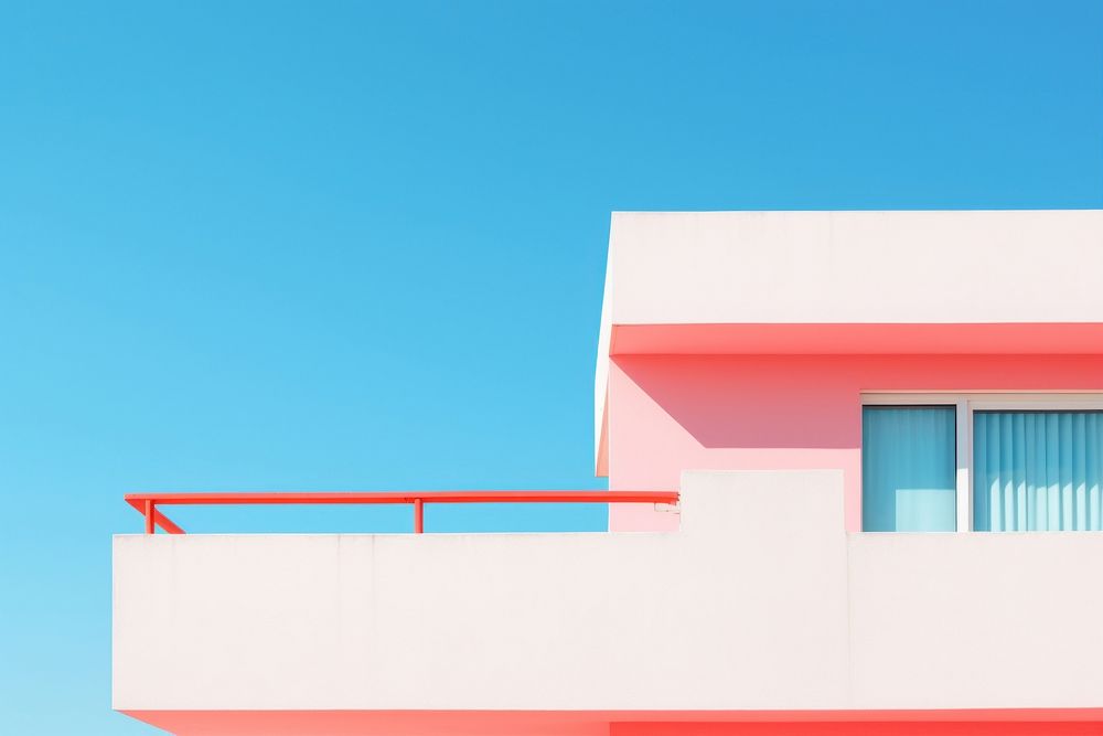 Architecture building outdoors handrail. AI generated Image by rawpixel.