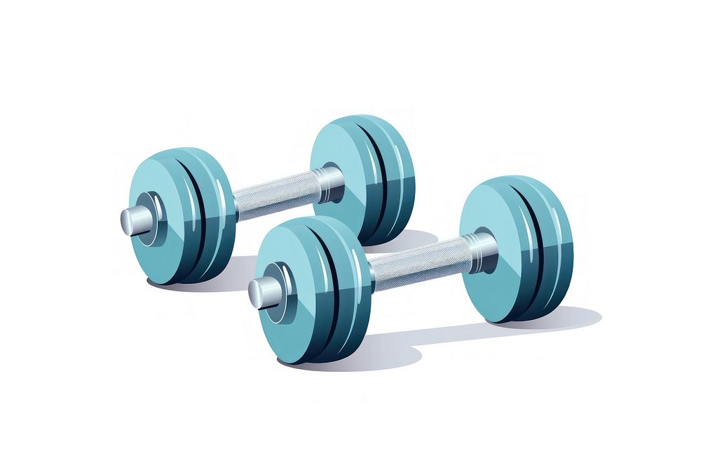 Dumbbells fitness sports gym. AI generated Image by rawpixel.