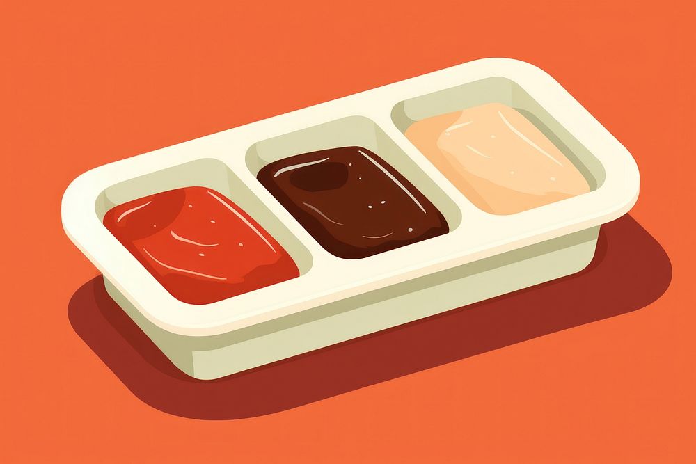 Soy sauce food condiment container. AI generated Image by rawpixel.