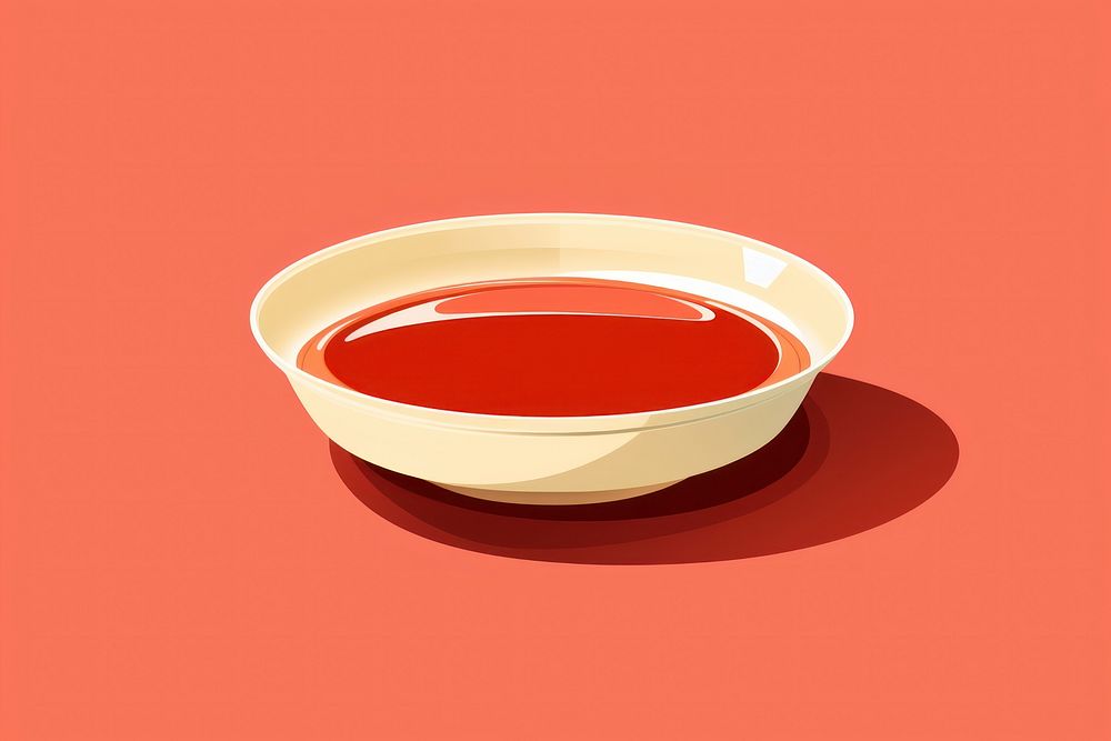 Togarashi bowl dish refreshment. AI generated Image by rawpixel.