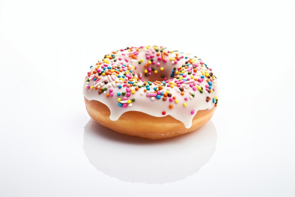 Bakery donut sprinkles dessert. AI generated Image by rawpixel.