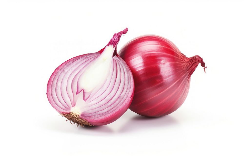 Red onion vegetable shallot plant. AI generated Image by rawpixel.
