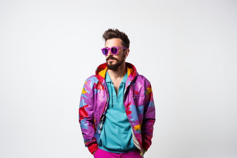Stylist man sunglasses sweatshirt portrait. AI generated Image by rawpixel.