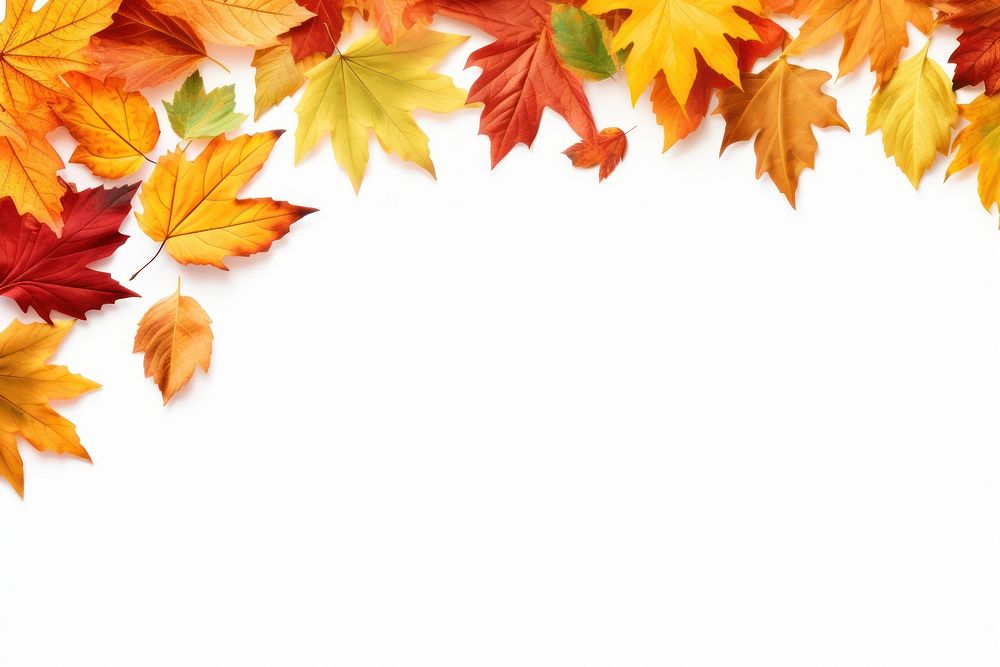 Autumn seasonal copy space backgrounds falling autumn. AI generated Image by rawpixel.