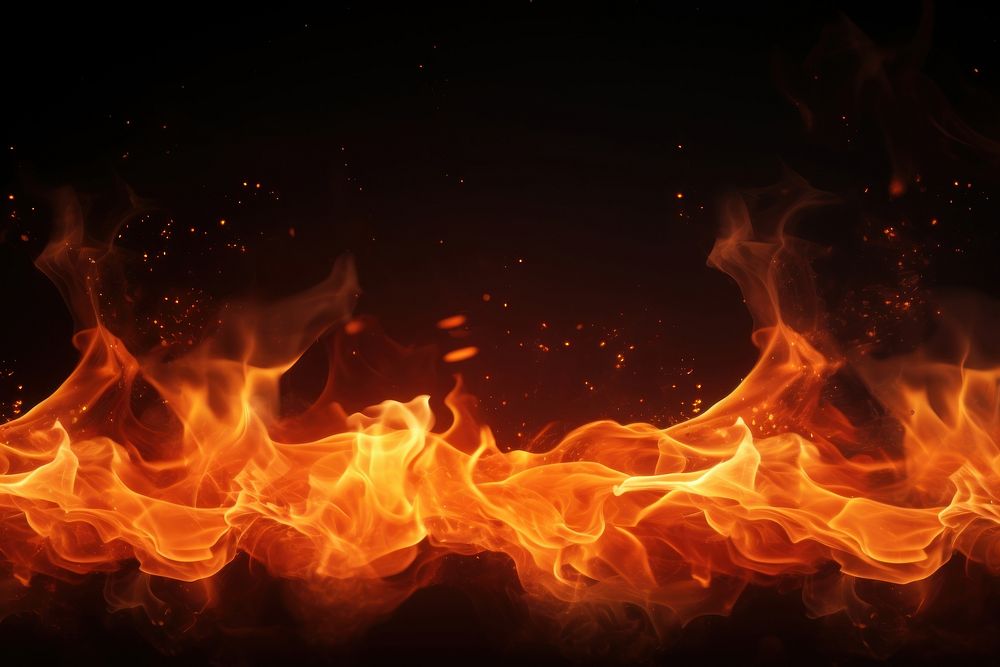 Fire flames fire backgrounds bonfire. AI generated Image by rawpixel.
