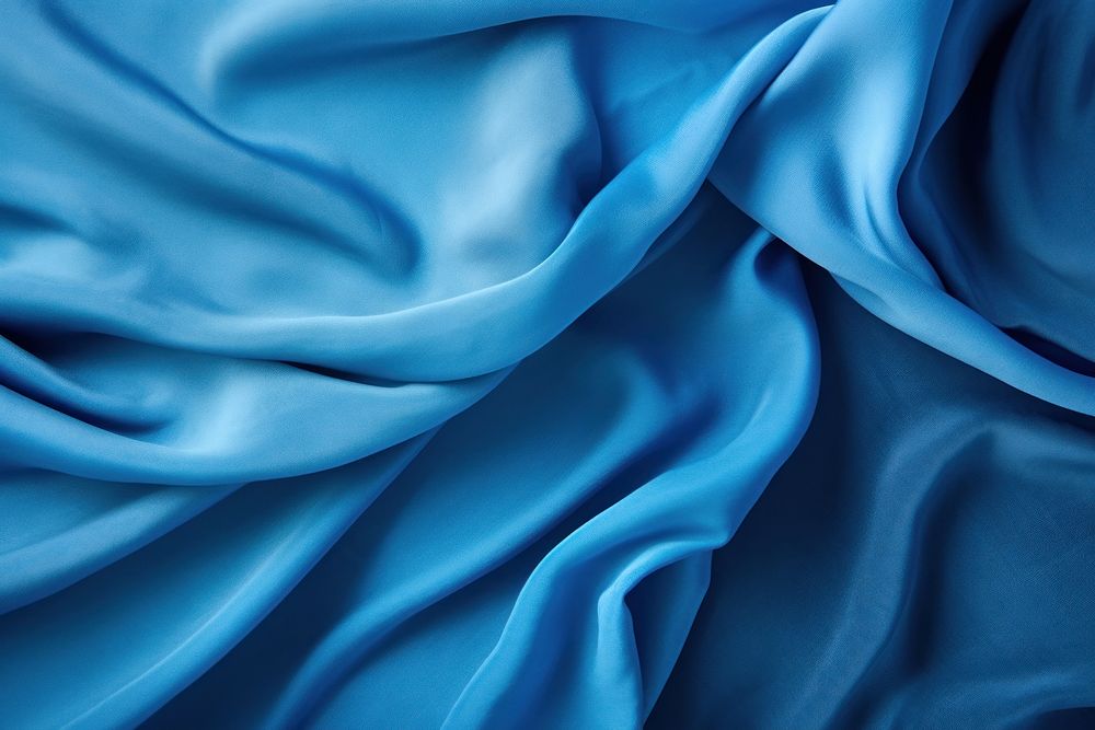 Blue fabric texture backgrounds turquoise abstract. AI generated Image by rawpixel.