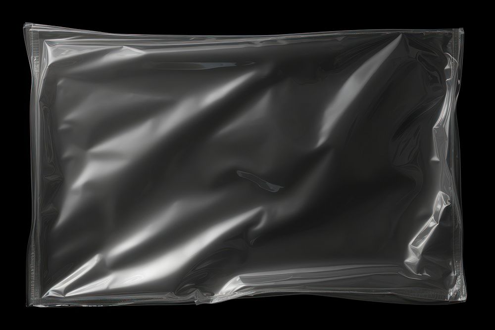 Plastic wrap texture transparent backgrounds black. AI generated Image by rawpixel.