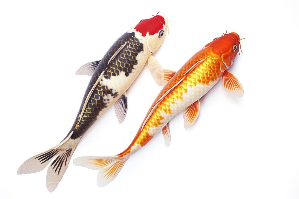 Koi fish koi animal carp. AI generated Image by rawpixel.