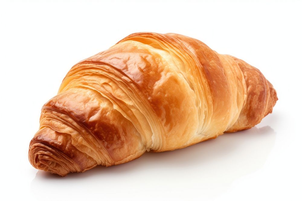 Bread croissant bread food. AI generated Image by rawpixel.