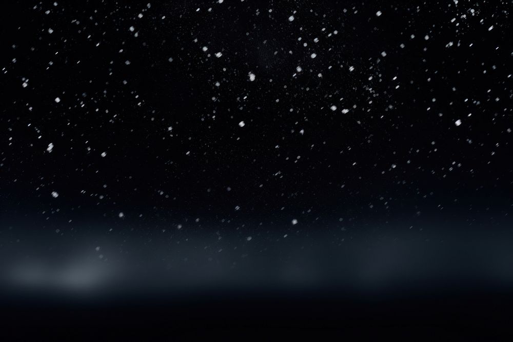 Snowfall backgrounds astronomy nature. AI generated Image by rawpixel.